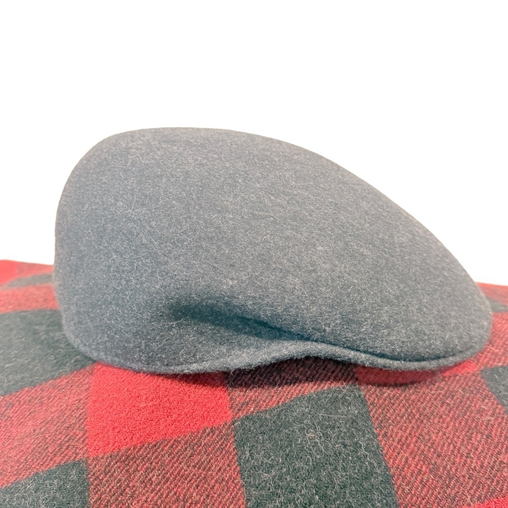 SCALA Pacific Classic Cuffley Newsboy Cabbie Cap Hat Gray‎ Wool Size L Classic